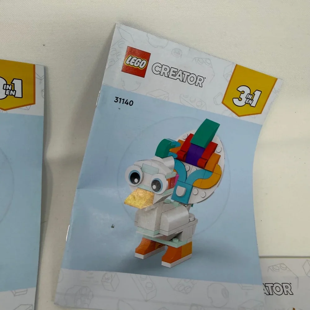 LEGO Creator 3-in-1 Instruction Manuals Lot 31140 31147 31149 31133 31155 31157